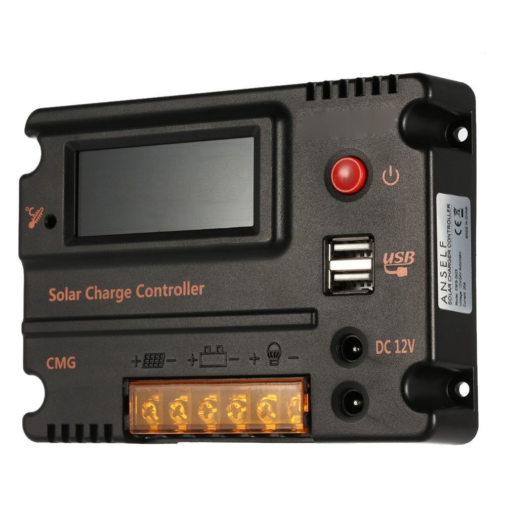 20A Solar Charge Controller Solar Panel Battery Regulator Auto Switch Controller