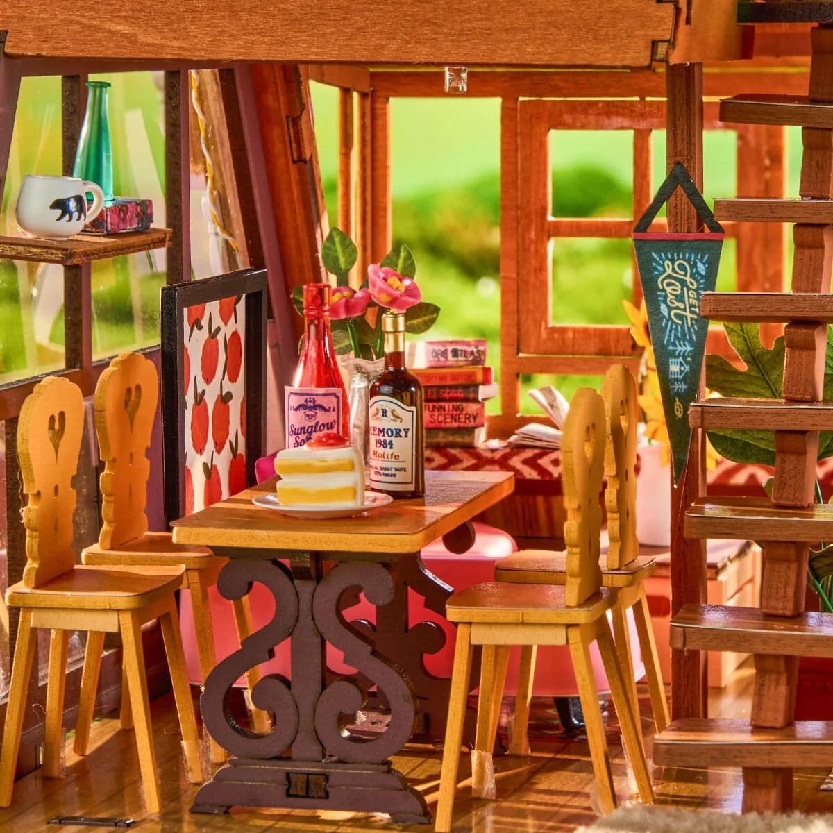 Rolife A-Frame Cabin Miniature Room Kit