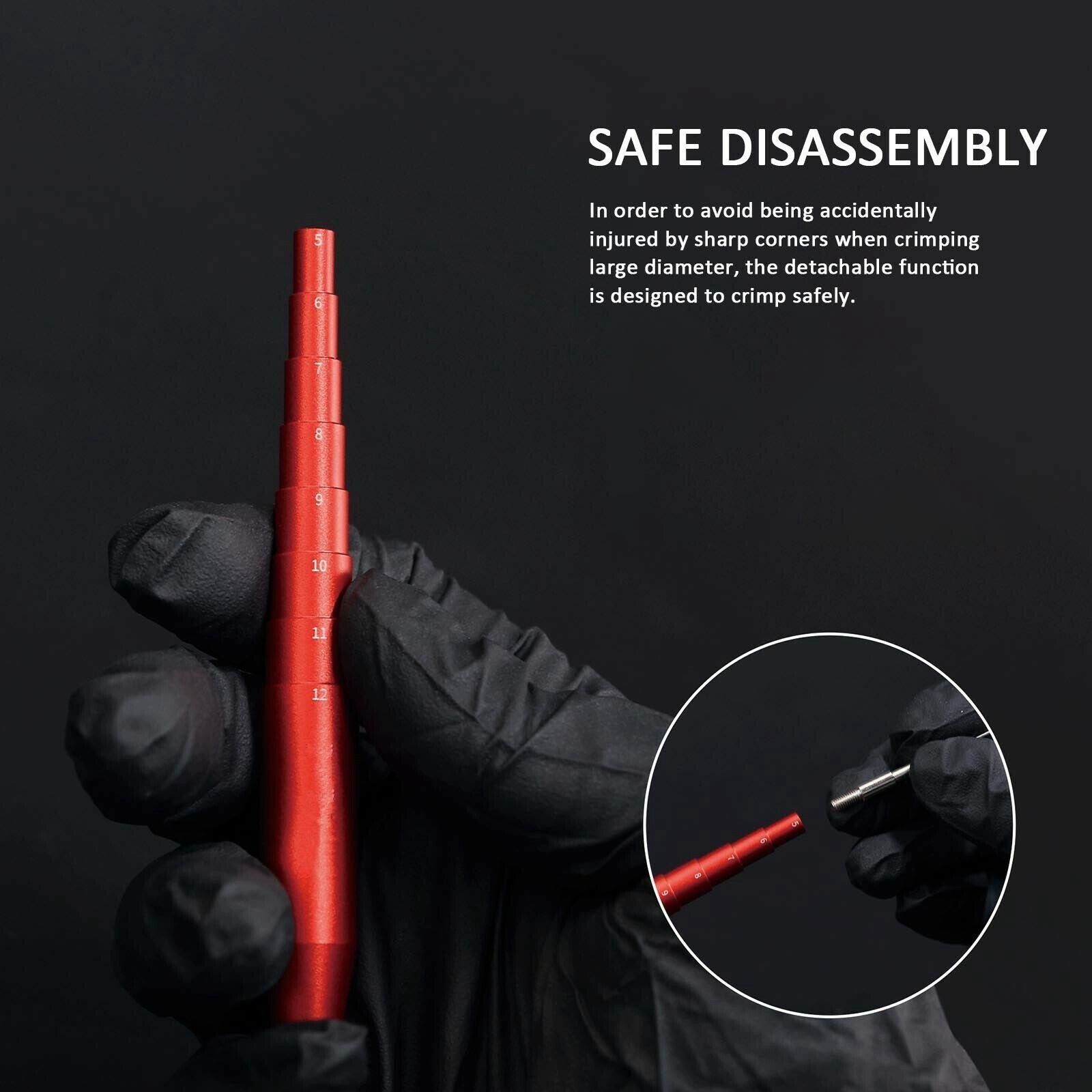Roller Multi-Segment Reel With Scale Tool Spring Wire Hook Craft Making Tools