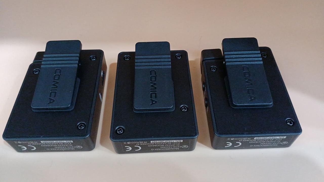 COMICA BoomX-D D2 2.4G Digital Wireless Microphone System 2 Transmitter w/Box