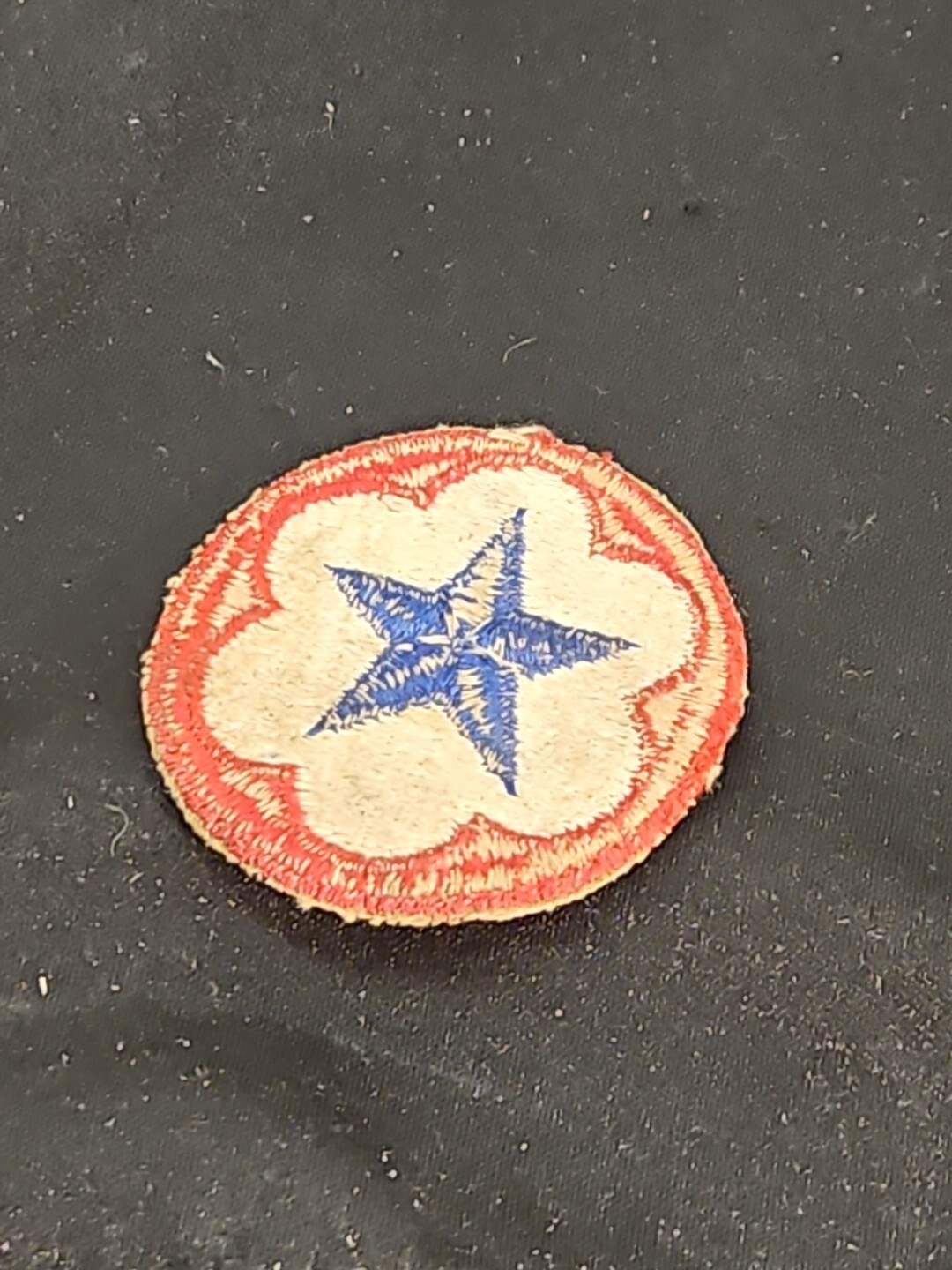 US ARMY SERVICE FORCE ww2 original Ground Force Vintage Patch Fair Condition