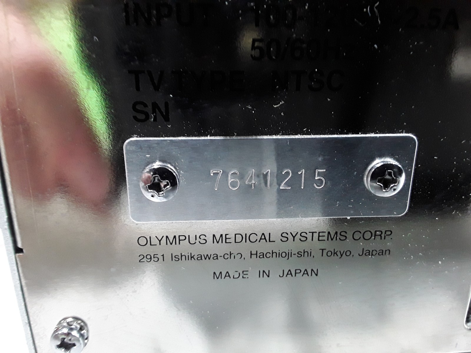 Olympus OTV-SI Video Endoscopy Camera