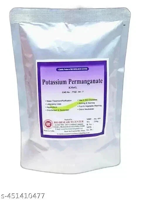 Potassium permangnate 250 gm ||Aquarium Cleaner BEST QUALITY F S
