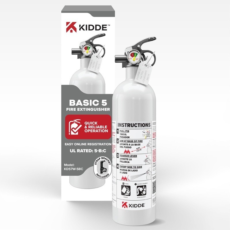Fire Extinguisher for Vehicles Cars Single Use 5BC
