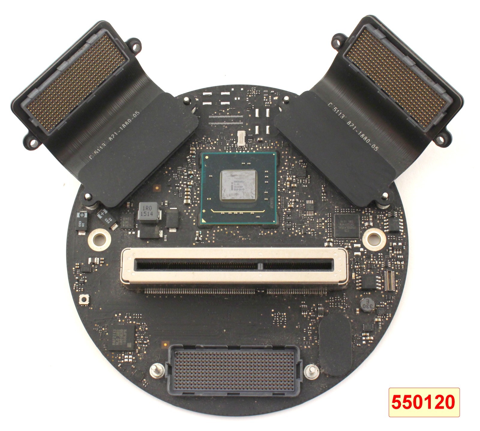 Apple Mac Pro A1481 820-3637A Logic Board w/ 2 821-1880A Graphic Flex Cables