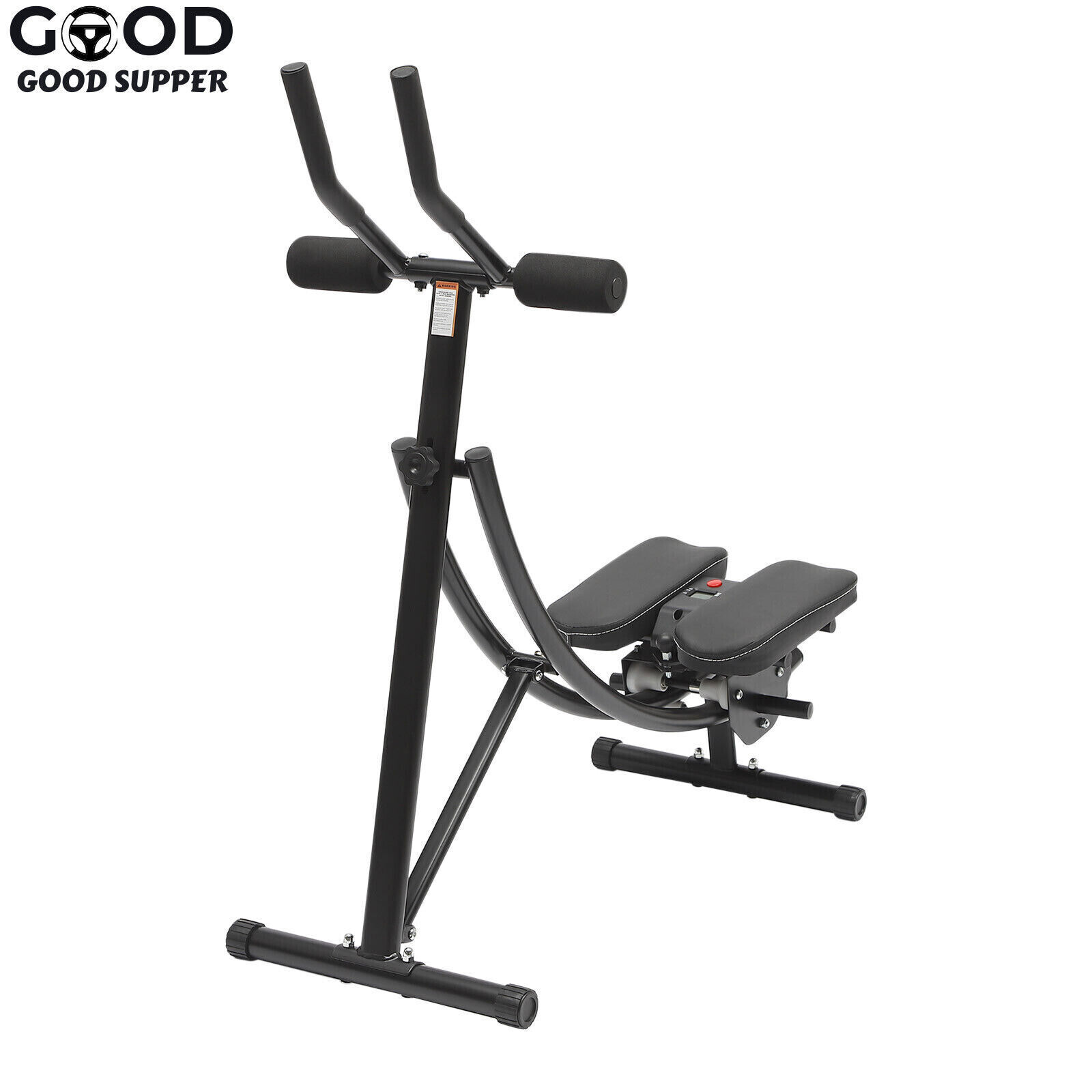 Ab Machine Coaster Abdominal Crunch Trainer fit Home Gym Core Workout Equipment