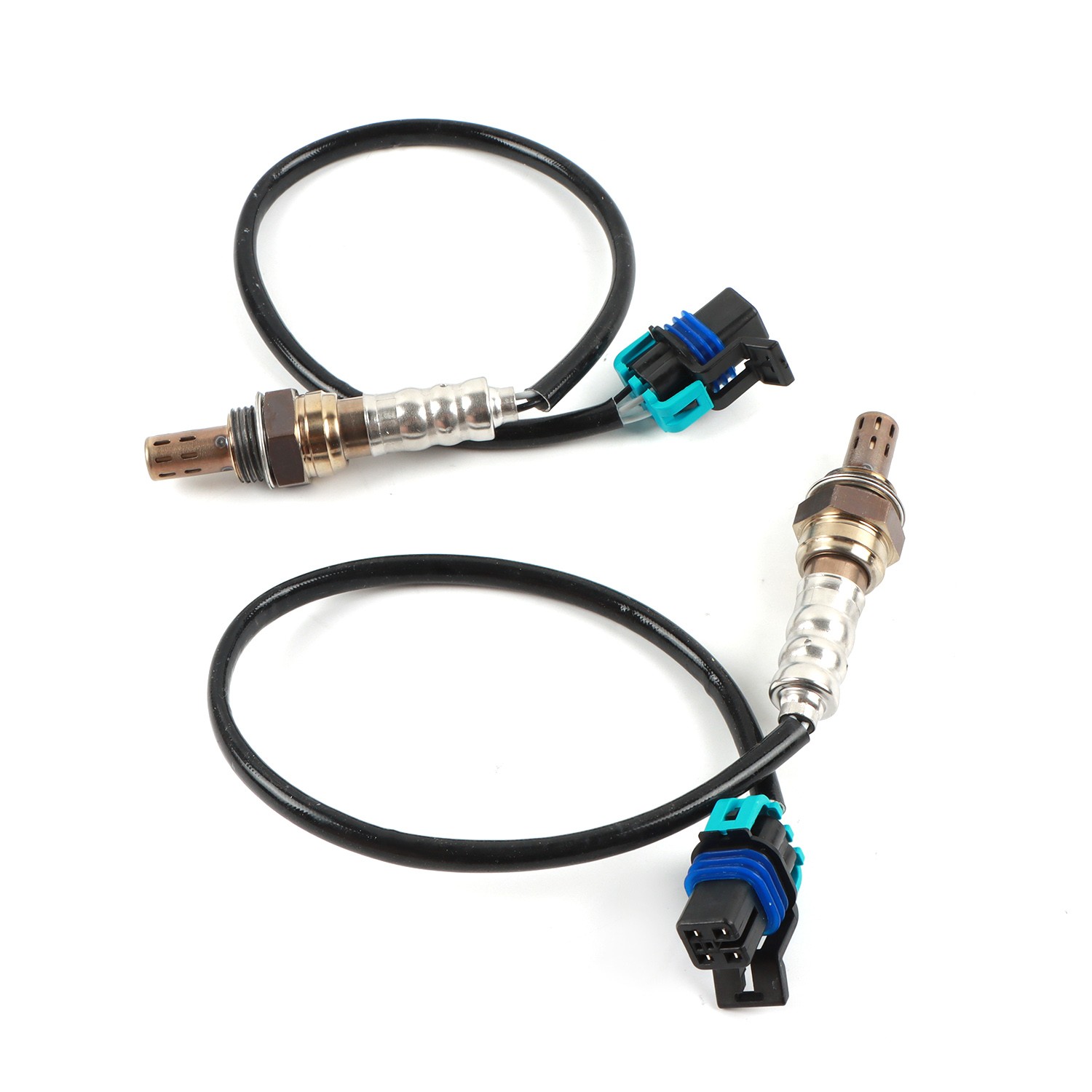 2pcs Oxygen Sensor O2 for 2004-2005 Chevrolet Trailblazer 4.2L Up+Downstream