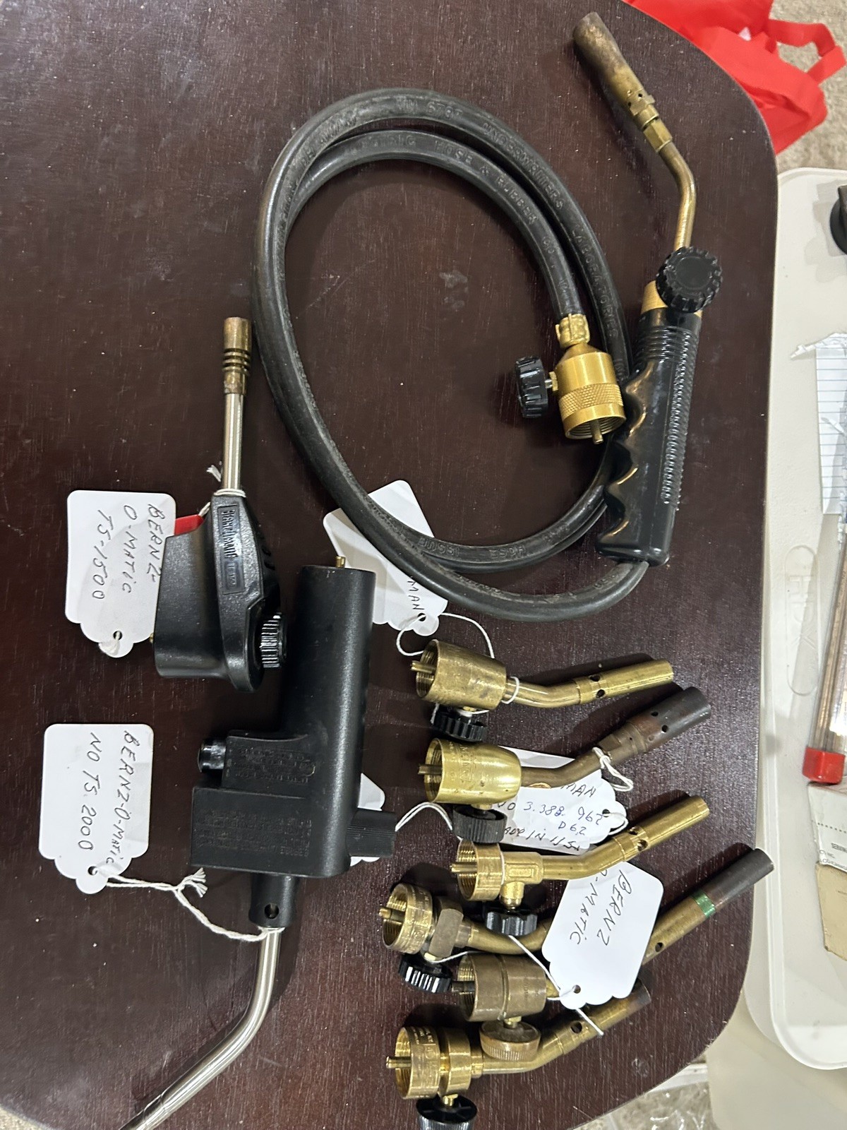 BERNZ-O-Magic PROPANE TORCHERS SEE PHOTS  SELLING ALL (24) One Price