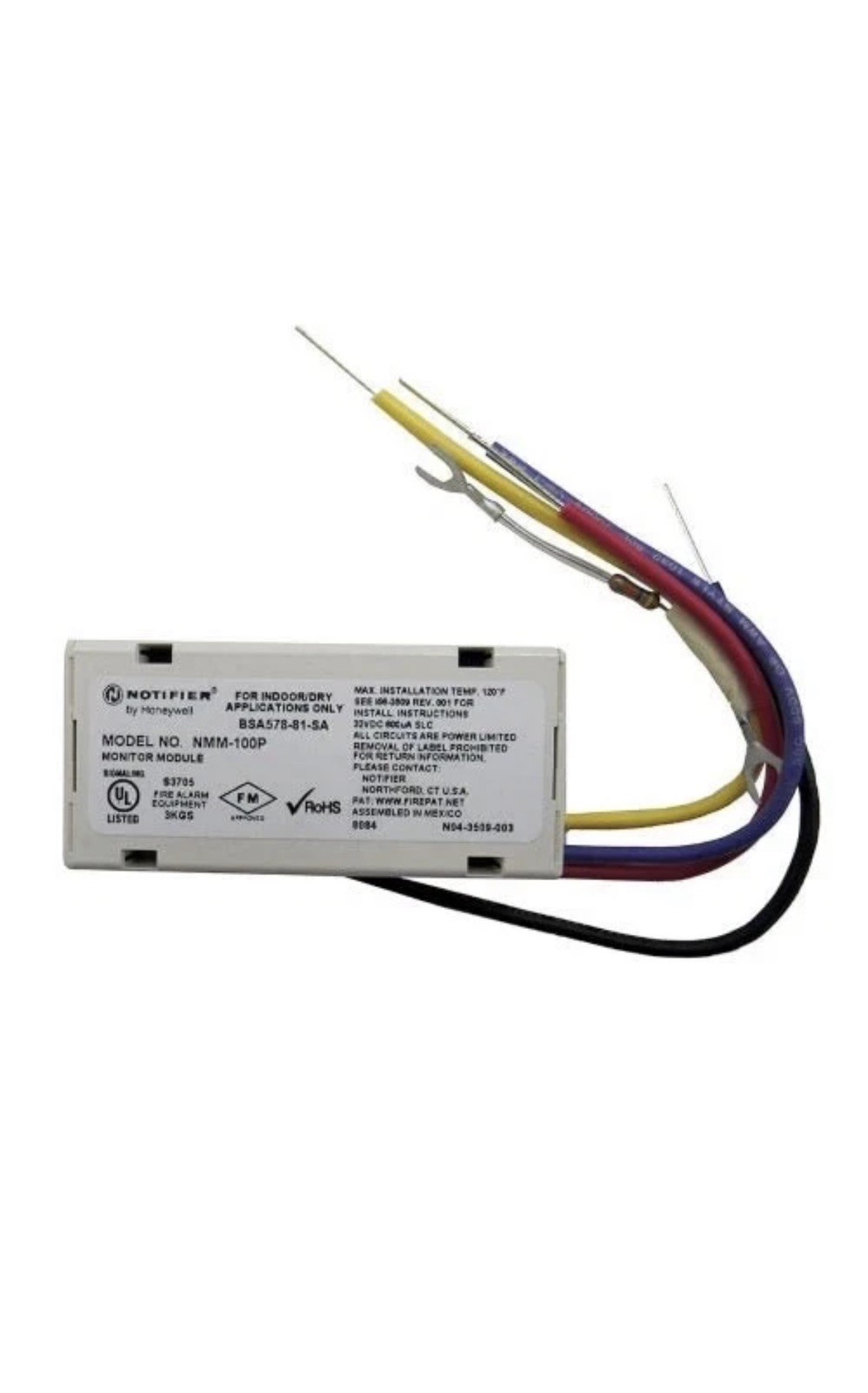 Notifier NMM-100P - Same Day Shipping (SEALED)