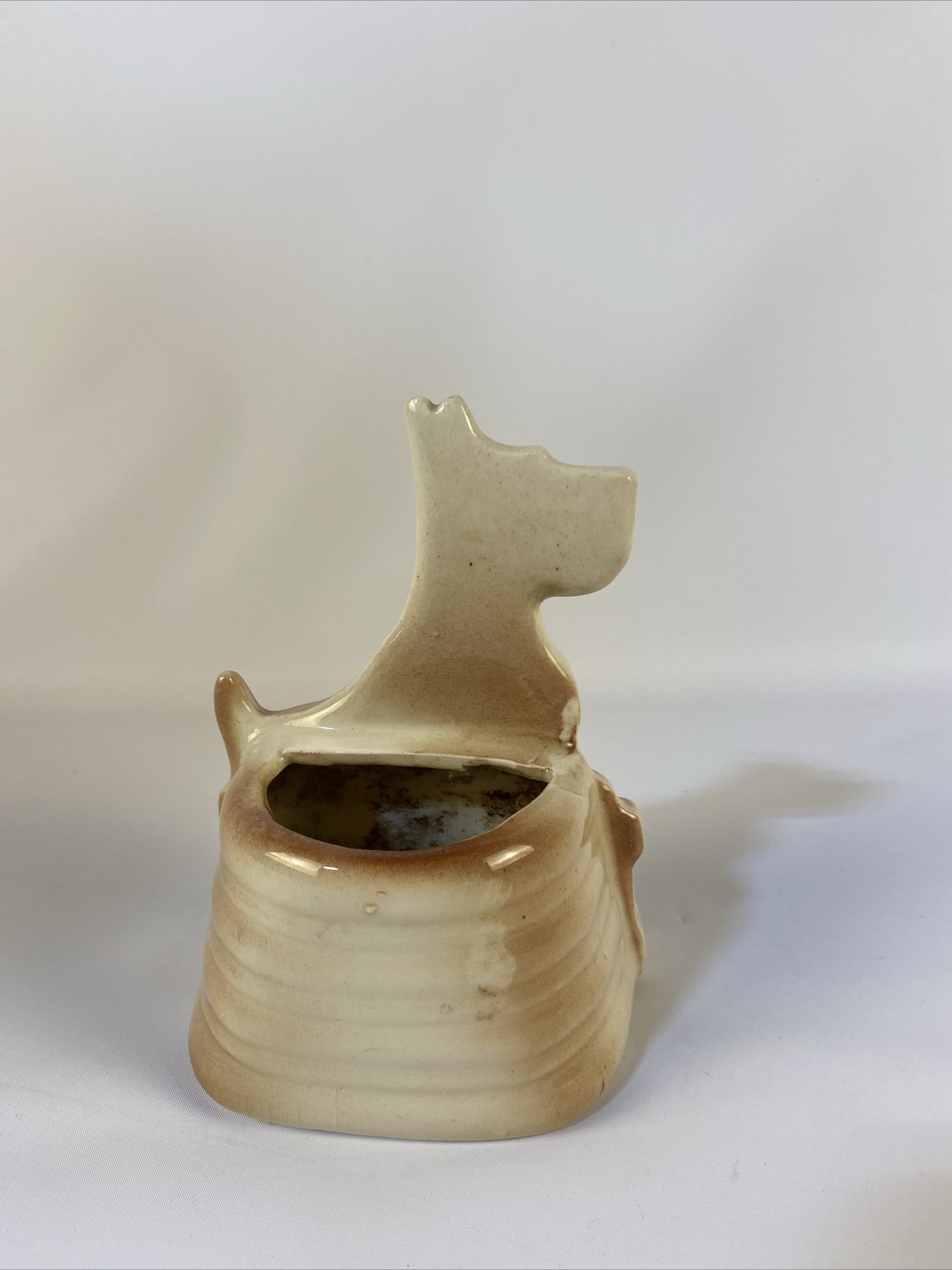 Vintage Scotty Dog Ceramic Planter Excellent Condition