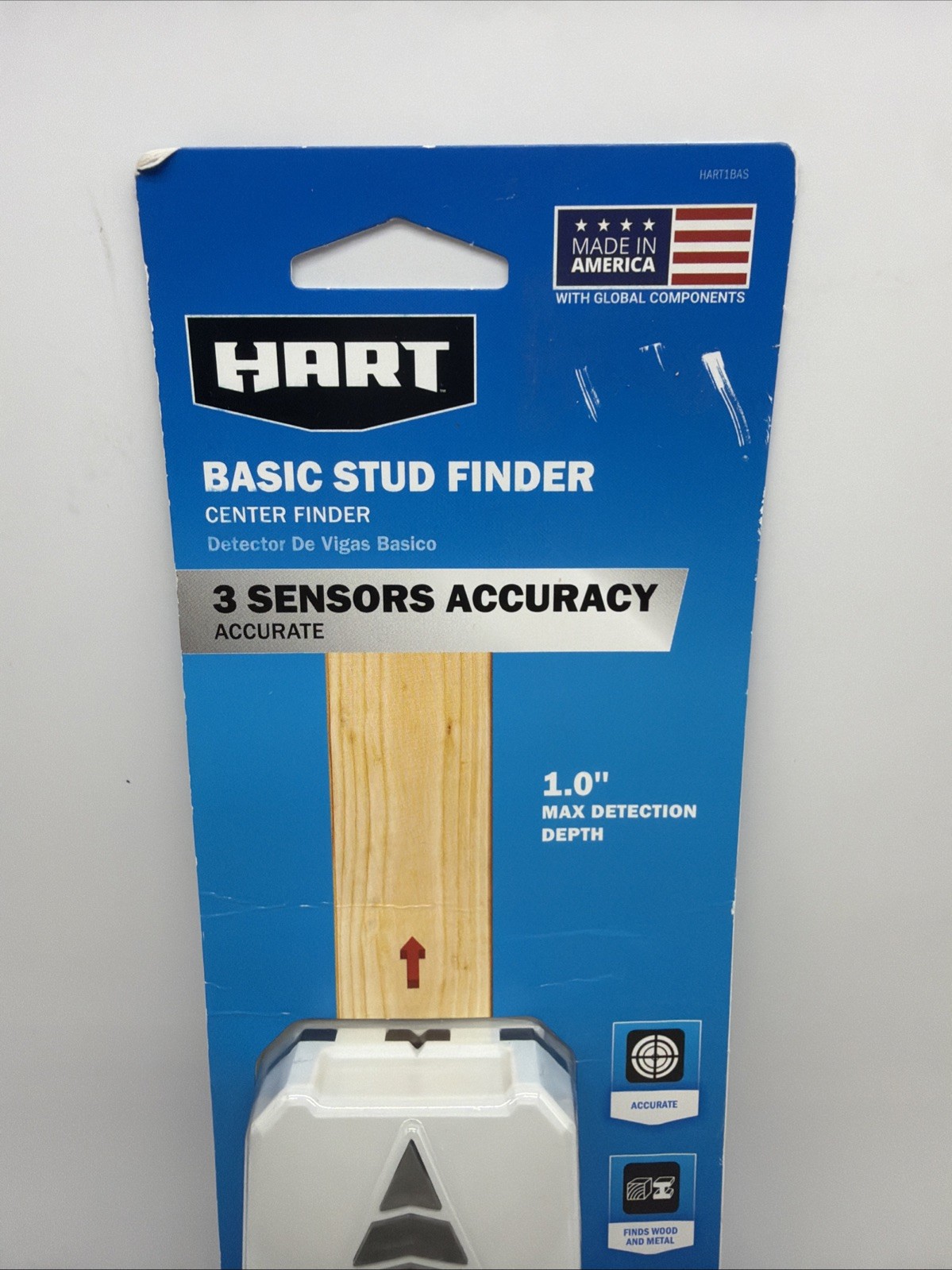 Hart Basic Stud Finder 3 Sensors Accuracy New