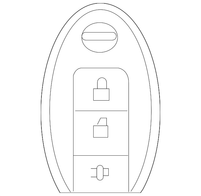 Genuine Nissan Keyless Entry Transmitter 285E3-7LA7E