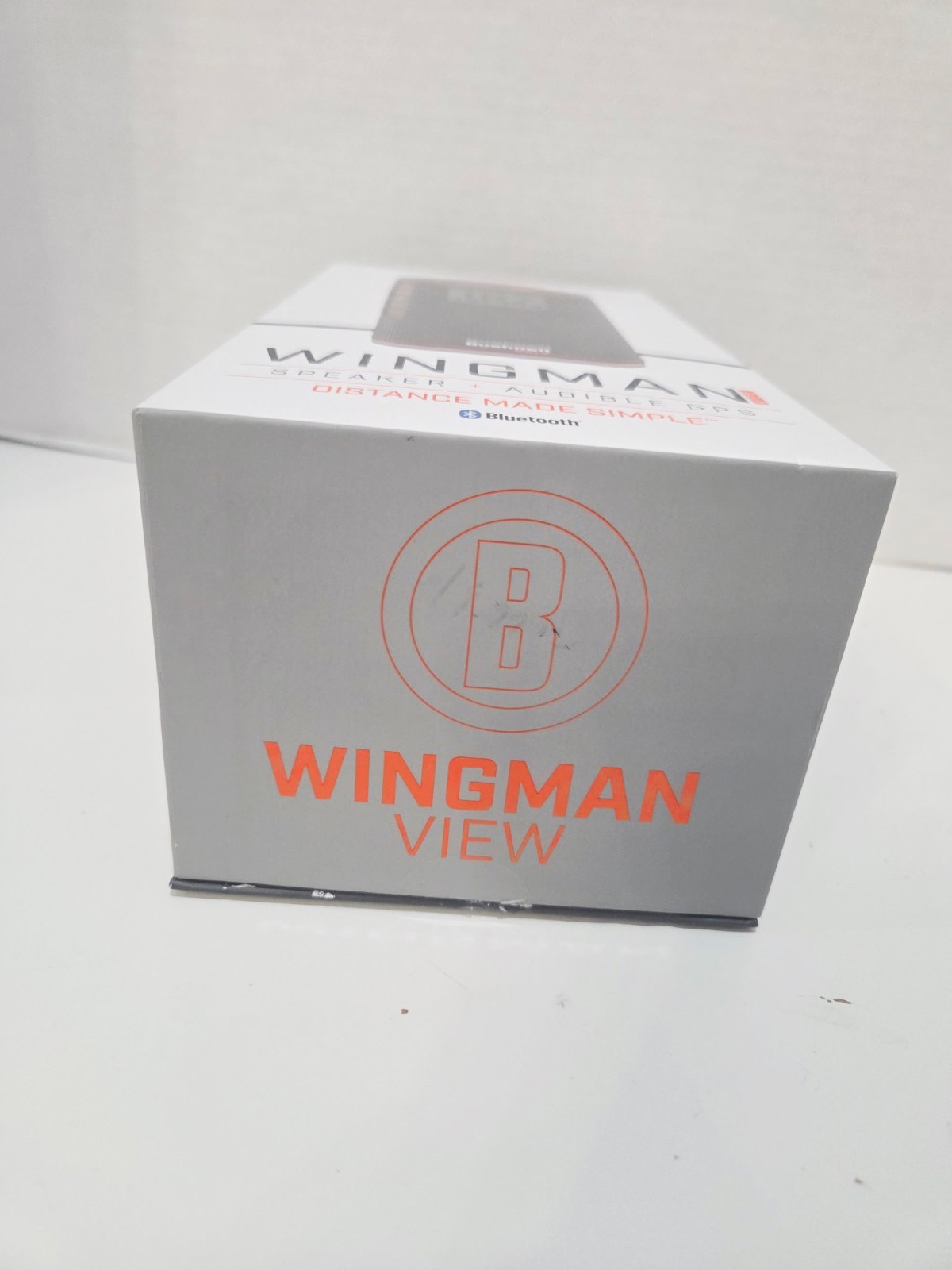 Bushnell Wingman View GPS Golf Speaker with Viewable LCD Screen, Open Box WORKS