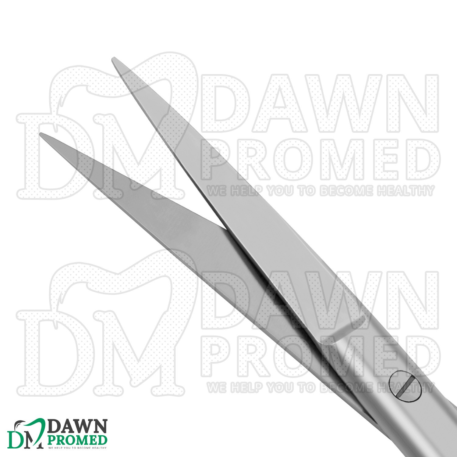 Operating Scissors 4.5" Straight Sharp Sharp Round Pattern Surgical Instruments