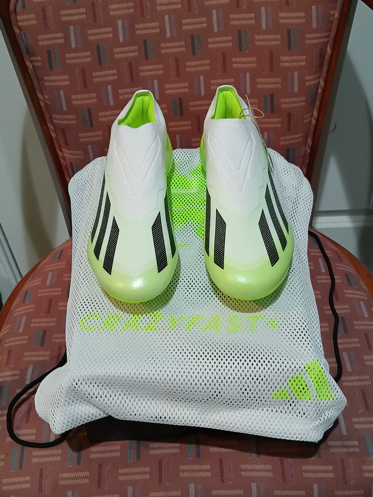 New Men's 6.5 Women's 8 Adidas X Crazyfast.1 Laceless FG Crazyrush Cleats GY7378