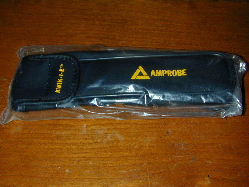CASE Amprobe Kwik-I-E K1 Meter Faux Leather Flashlight Tool Protective Pouch NEW