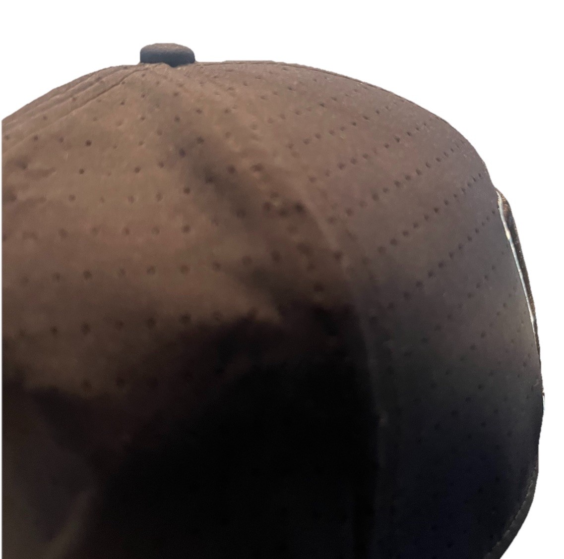 The Game Pro Fitted Six Panel Perforated Baseball Cap, Small, Style GP511