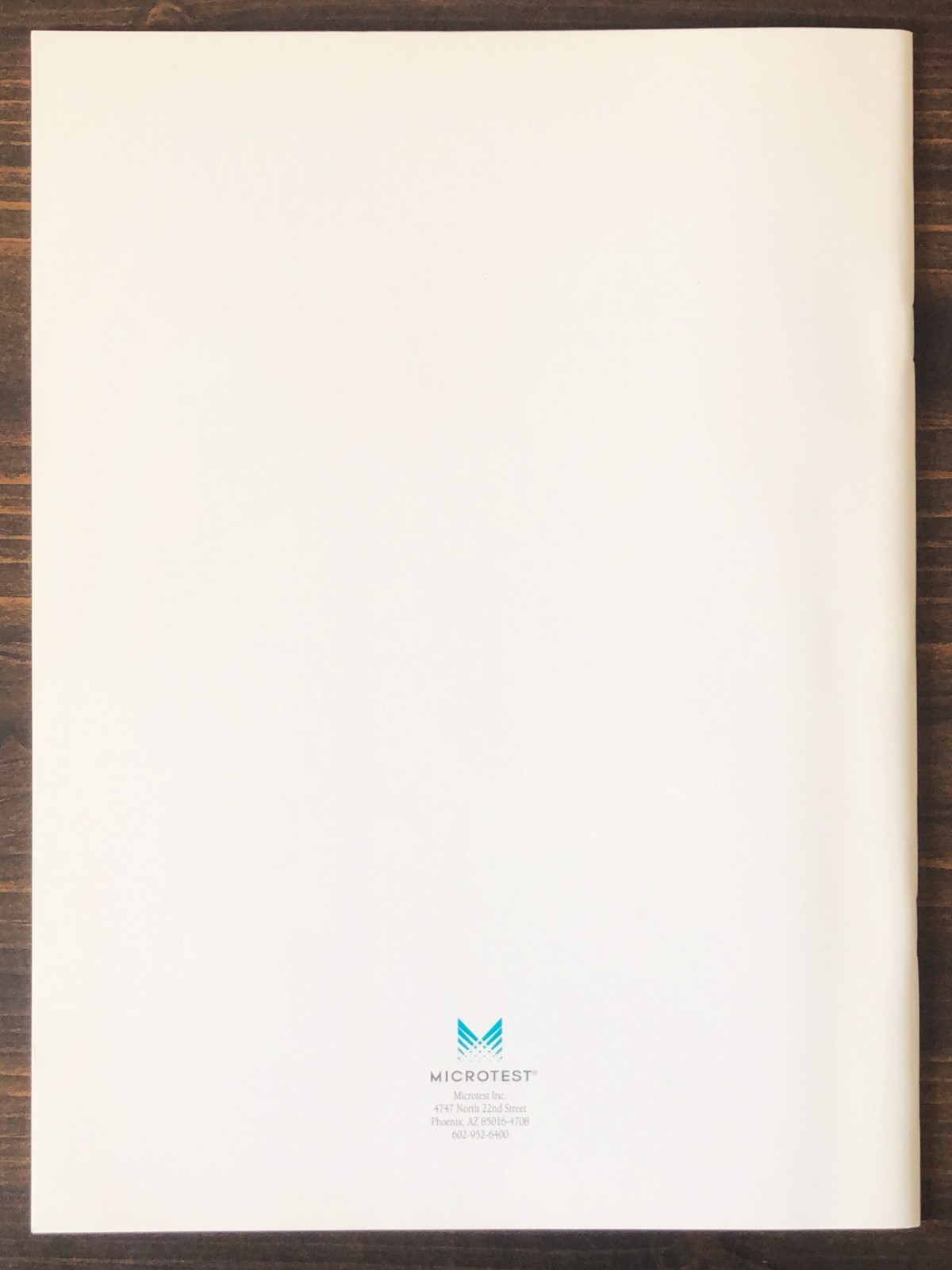 1992 Microtest Annual Report