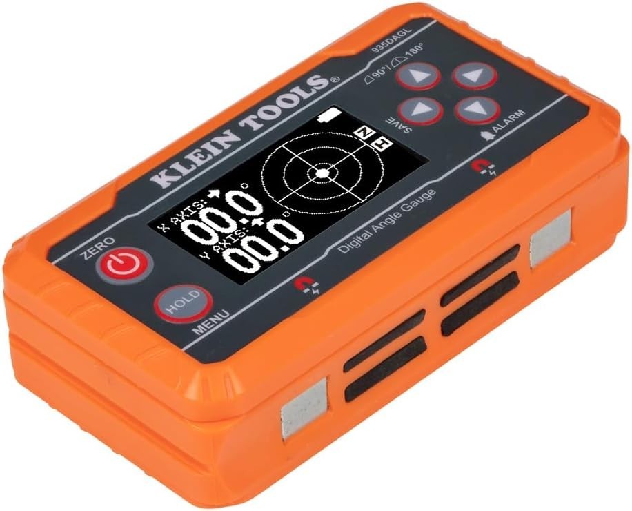 Digital Level Angle Finder with Programmable Angles & Strong Magnetic Base