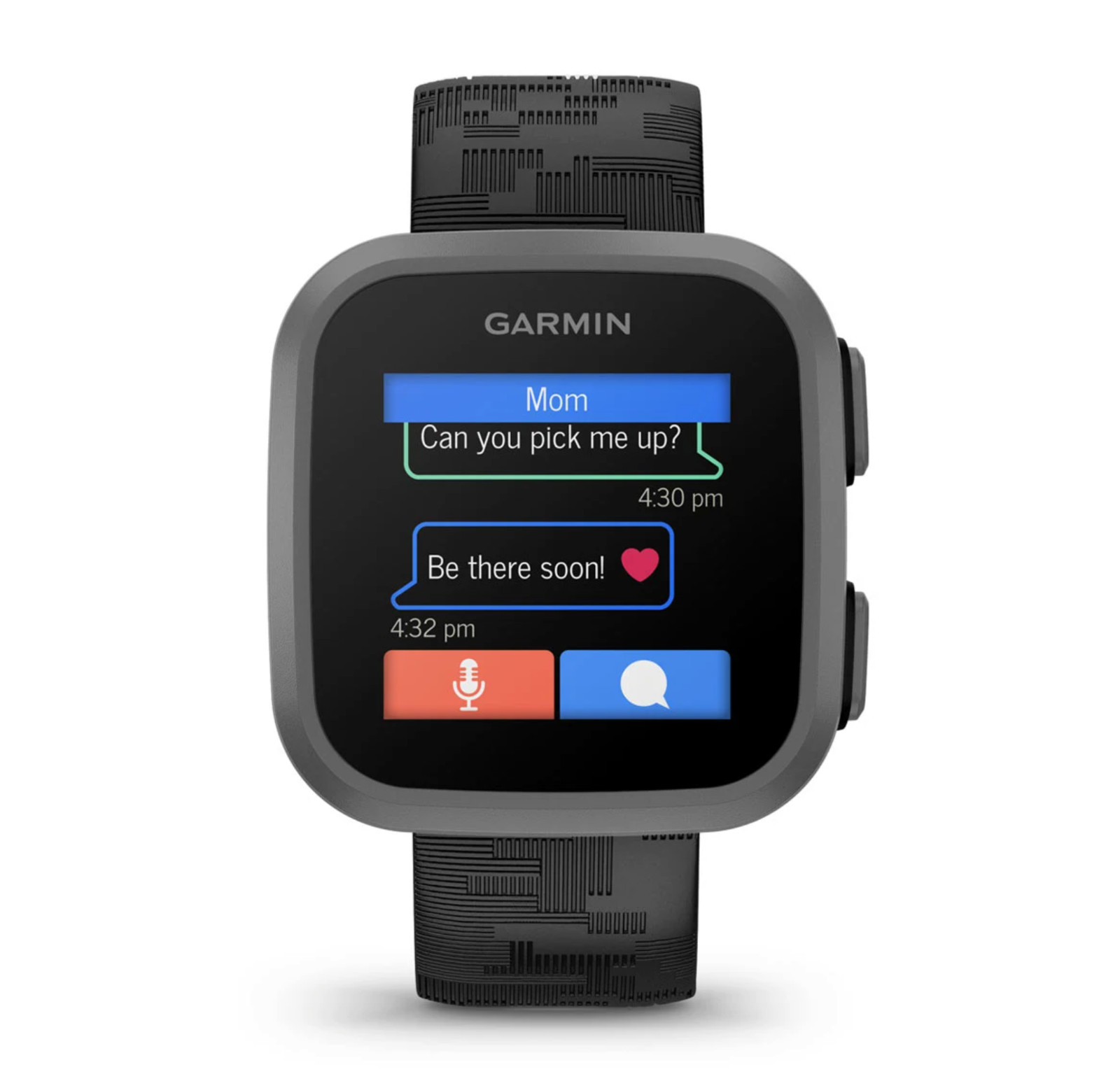 Garmin Bounce Kids Tracking Smartwatch in Black Camo 010-02448-00