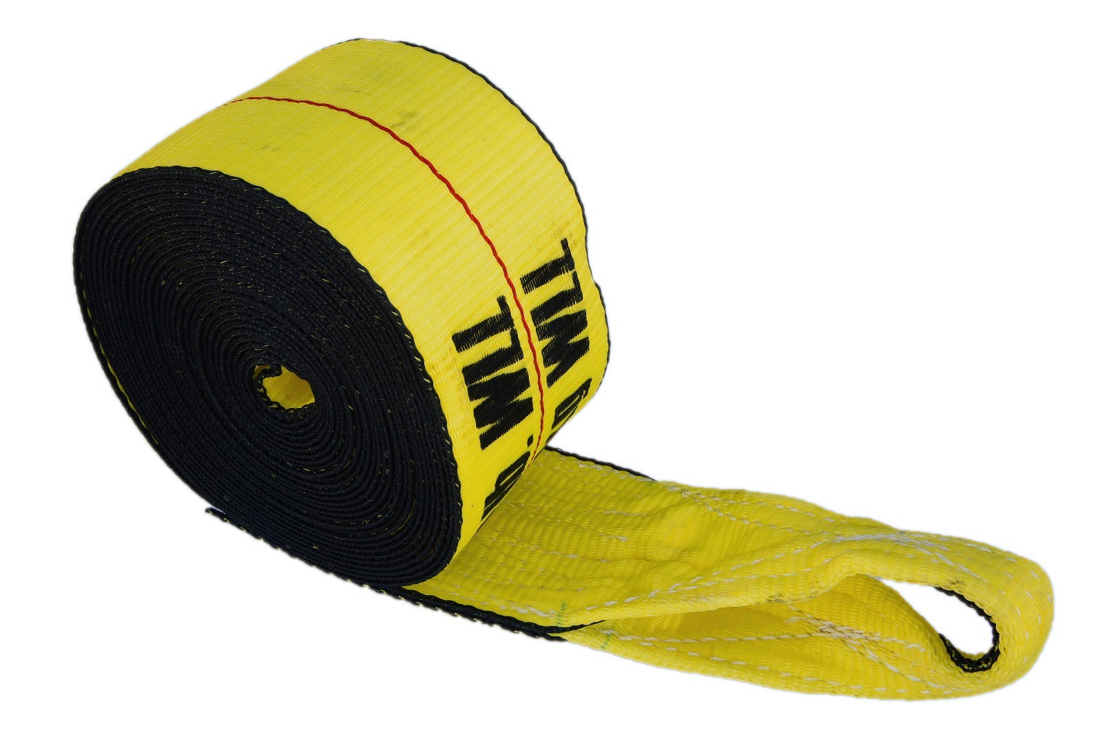 2 Winch Straps w Loop End f Flatbed Truck Trailer Tie Down Strap Binder 4" x 30'
