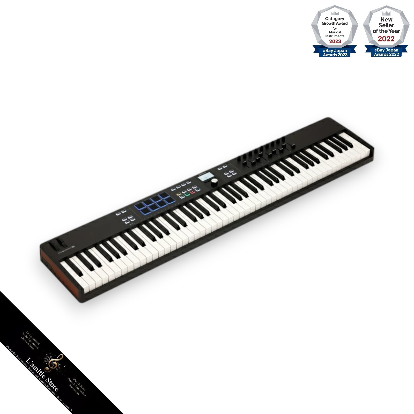 ARTURIA KeyLab Essential 88 Key MK3 Black Keyboard Controller Synth Japan MK 3