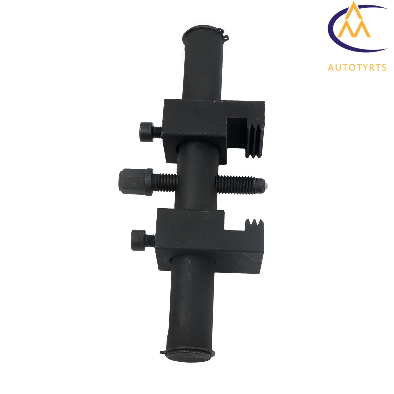 Professional Puller Black For Ribbed Drive Pulley Crankshaft Remover Tool