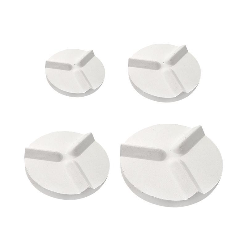 Ceramic Support Pad Pottery Mat Refractory Mat High Temperature Resistant Round