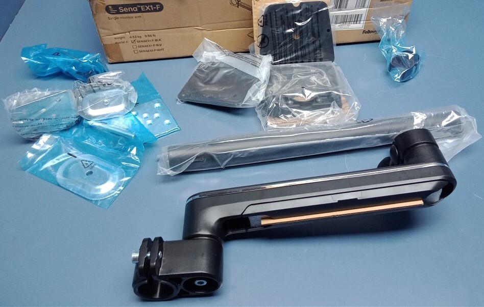 esi Sena EX1-F Black Monitor Arm SENAEX1-F-BLK NEW