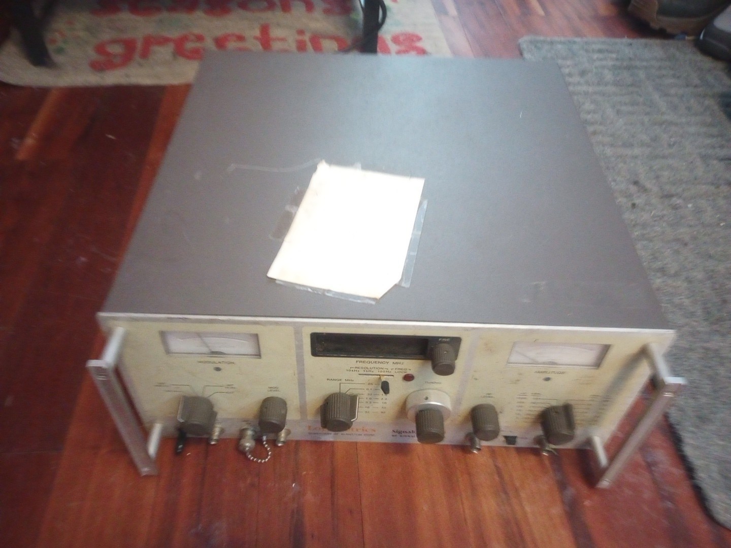 Logimetrics Signallock 925 Rf Signal Generator, Not Working