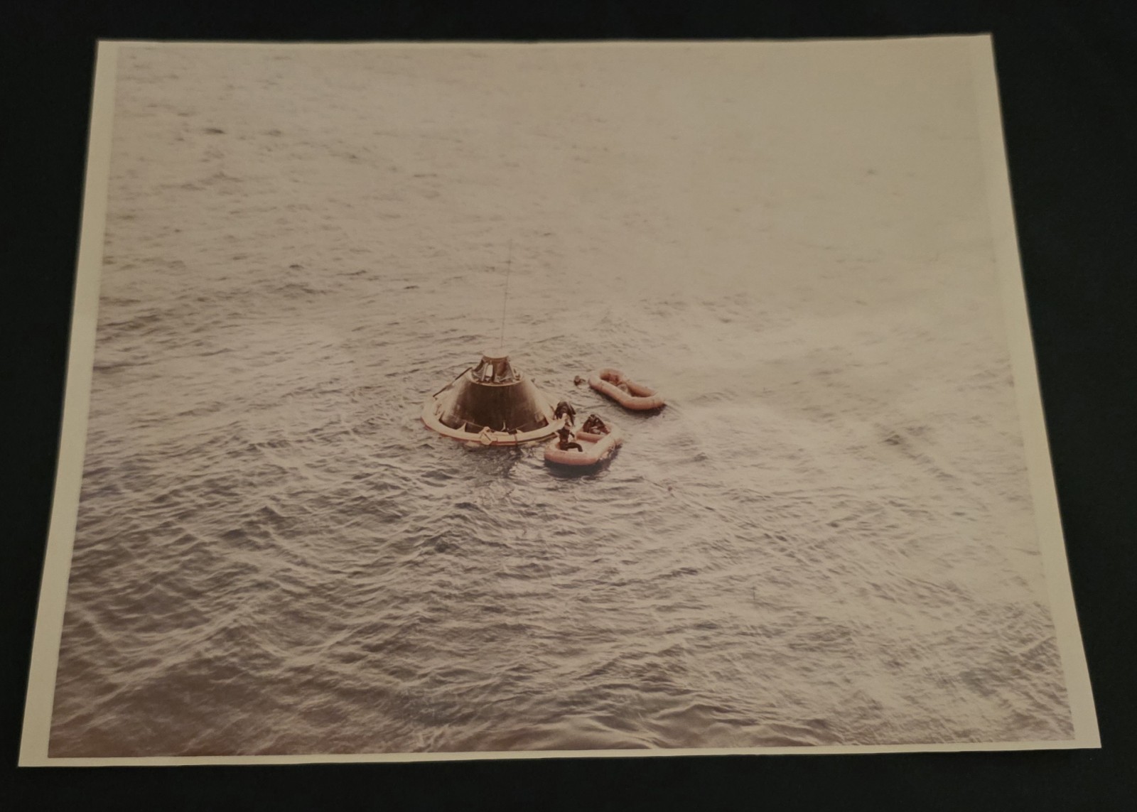 SC009 First Unmanned Apollo Capsule Prior To Recovery Kodak Paper 8x10 Photo