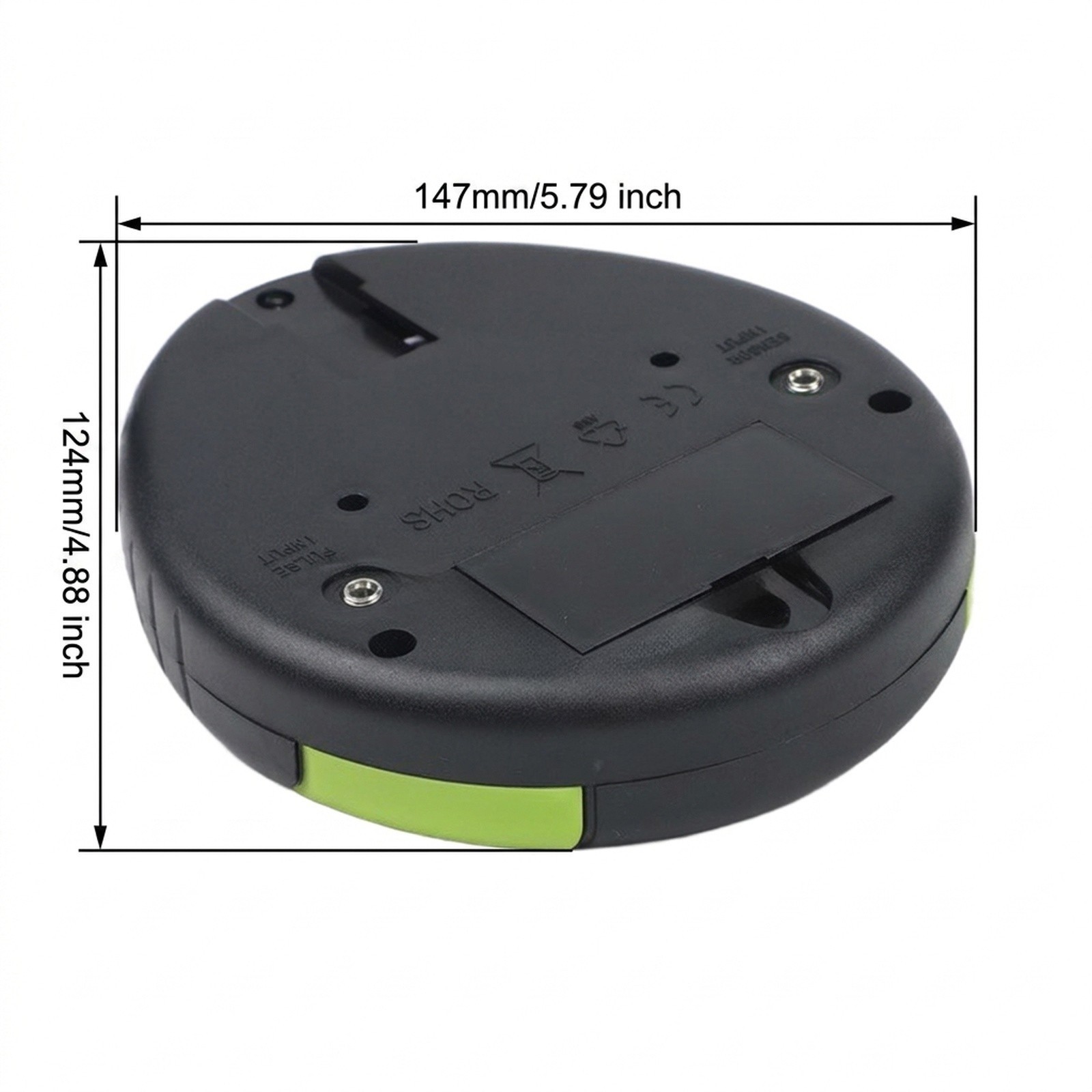 Lightweight LCD Speedometer for Exercise Bikes with Heart Rate Feature