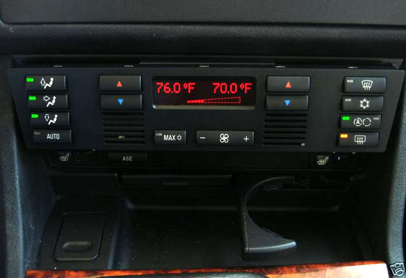 BMW E39 MAX CLIMATE CONTROL UNIT 2001 2002 2003 525 530 540 M5 DIGITAL AC HEATER