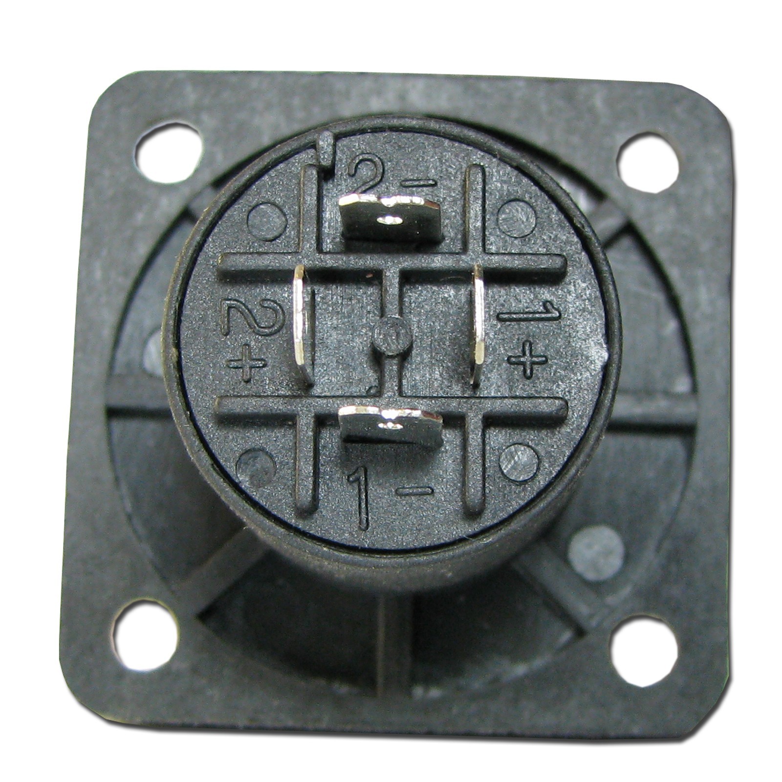 SPEAKON COMPATIBLE SPEAKER BOX PANEL MOUNT STAGE PLUG CONNECTOR 4 POLE CONDUCTOR