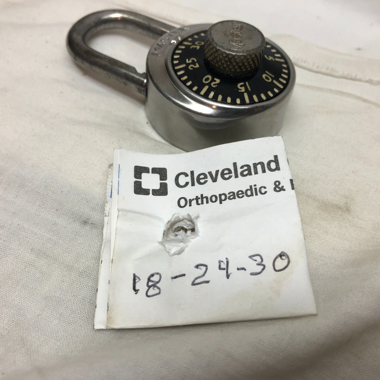 Master Lock Co. Combination Lock with Combo Milwaukee Wisconsin