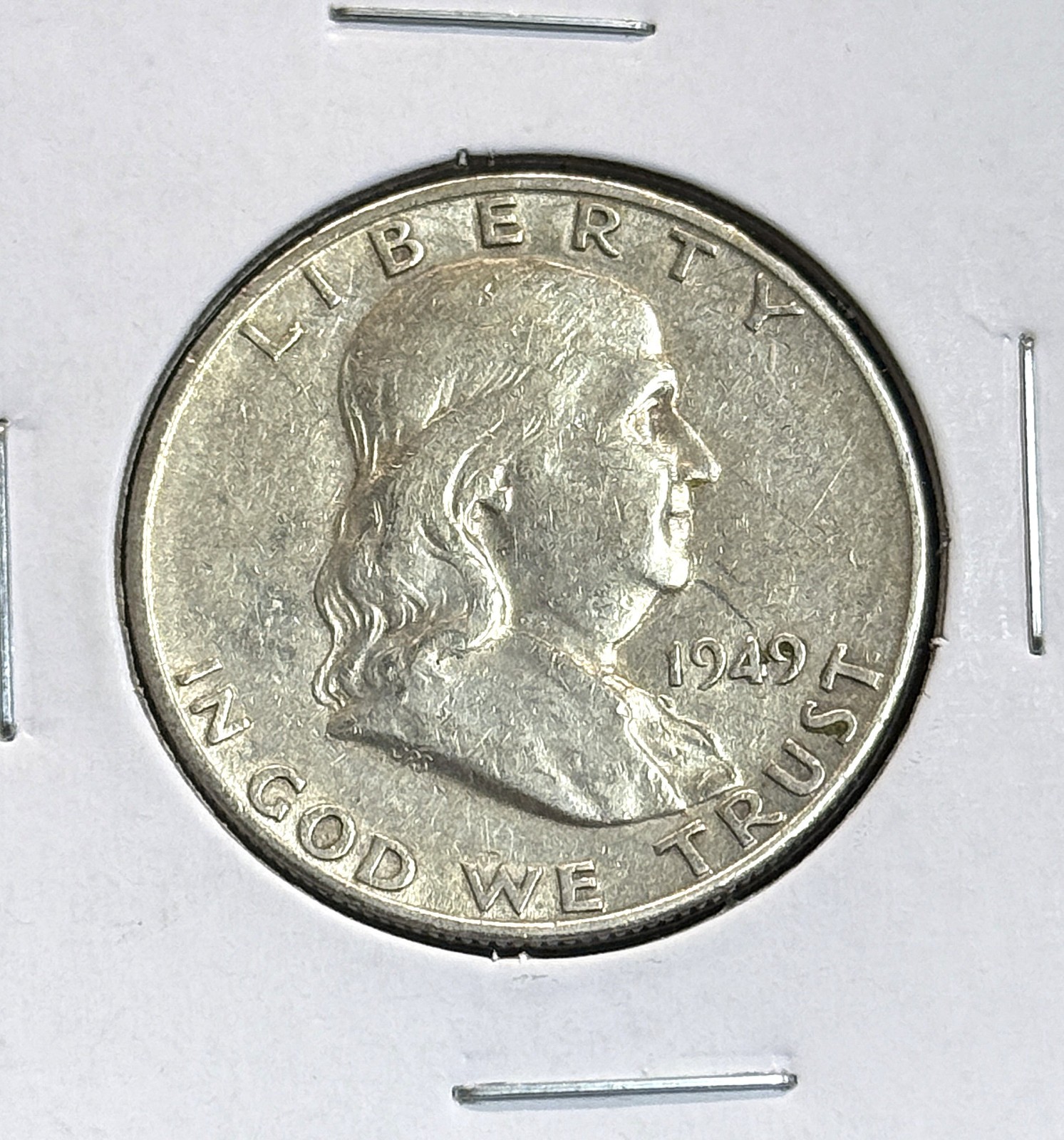 1949-S Franklin Half Dollar, Circulated, (22112)