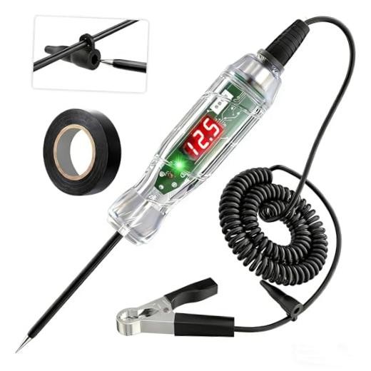 Automotive Test Light  P60 3-70V LED Digital Voltage Display, Circuit Tester