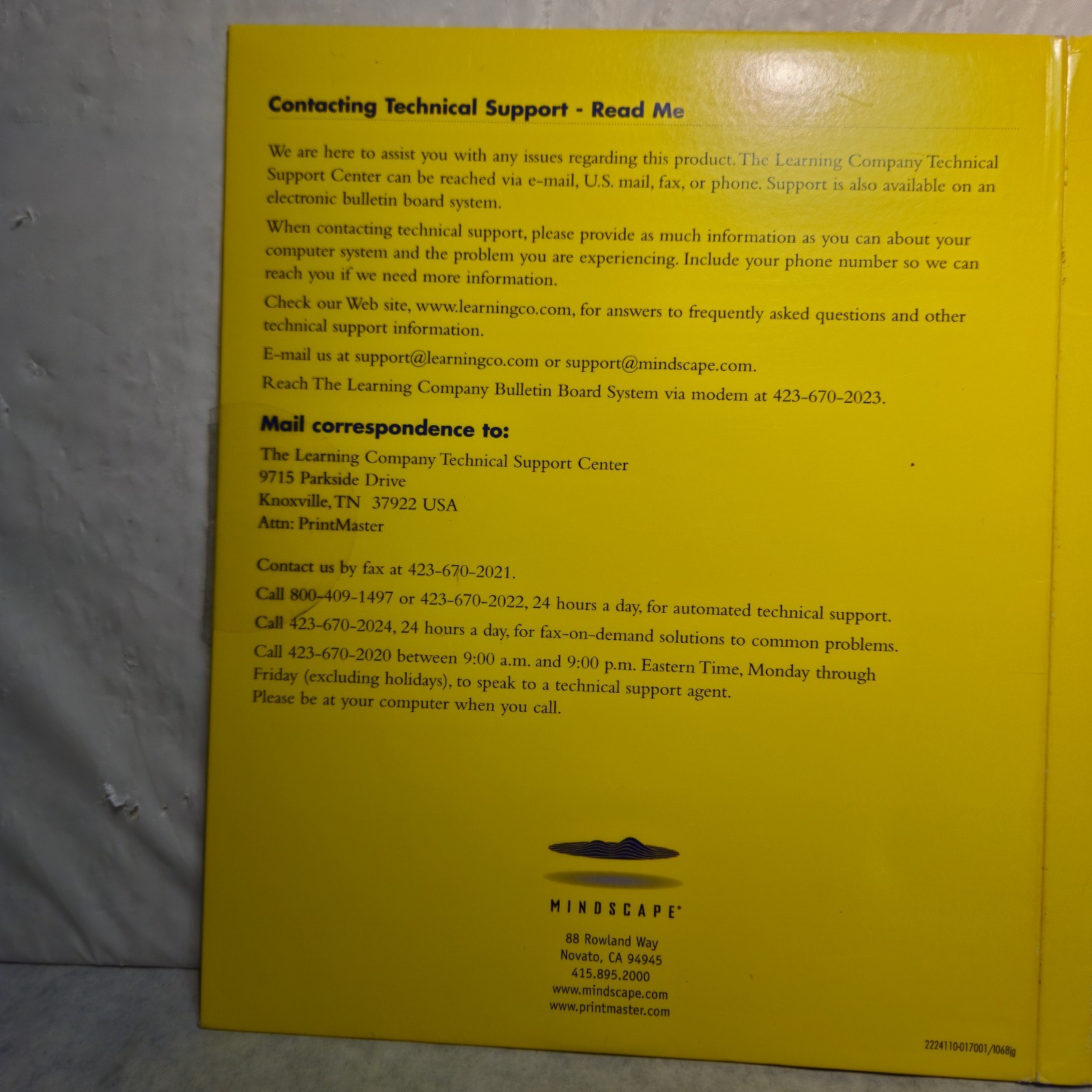 PrintMaster Premier 7.0 • Windows Graphics Desktop Publishing Software • 1998