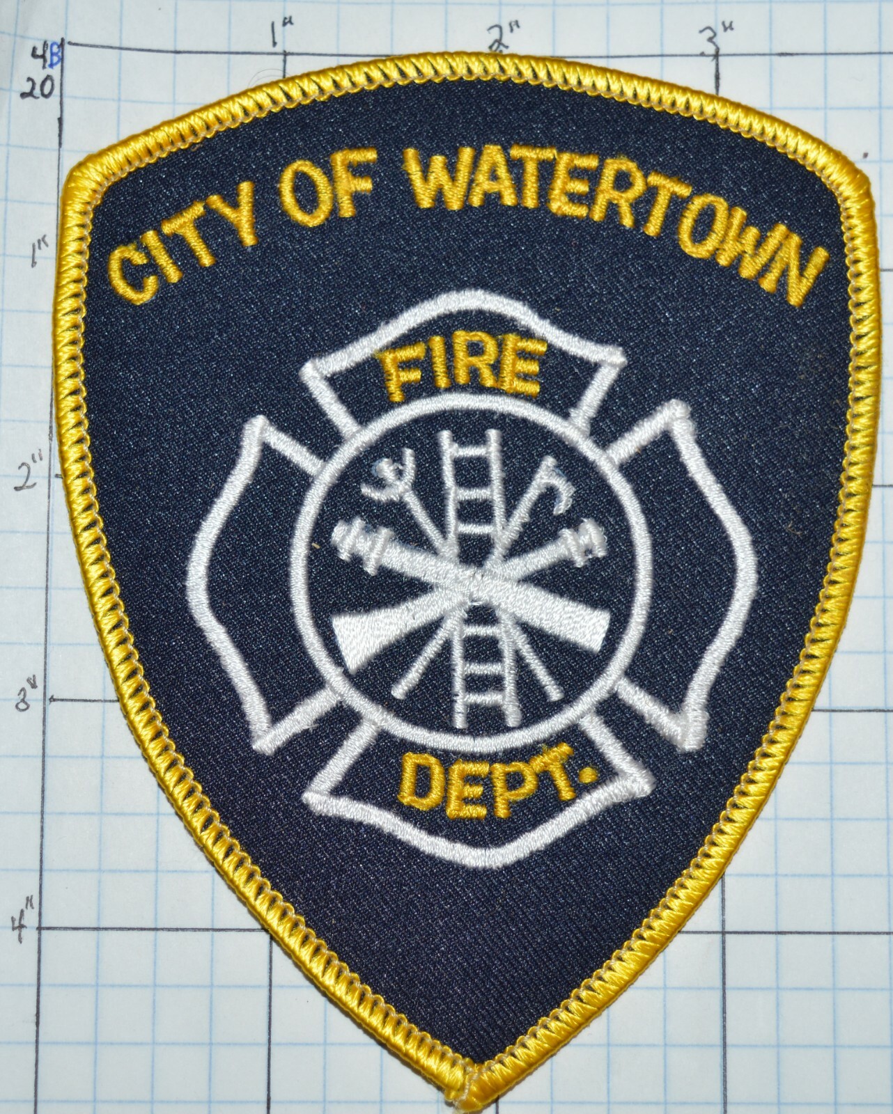 NEW YORK, CITY OF WATERTOWN FIRE DEPT PATCH