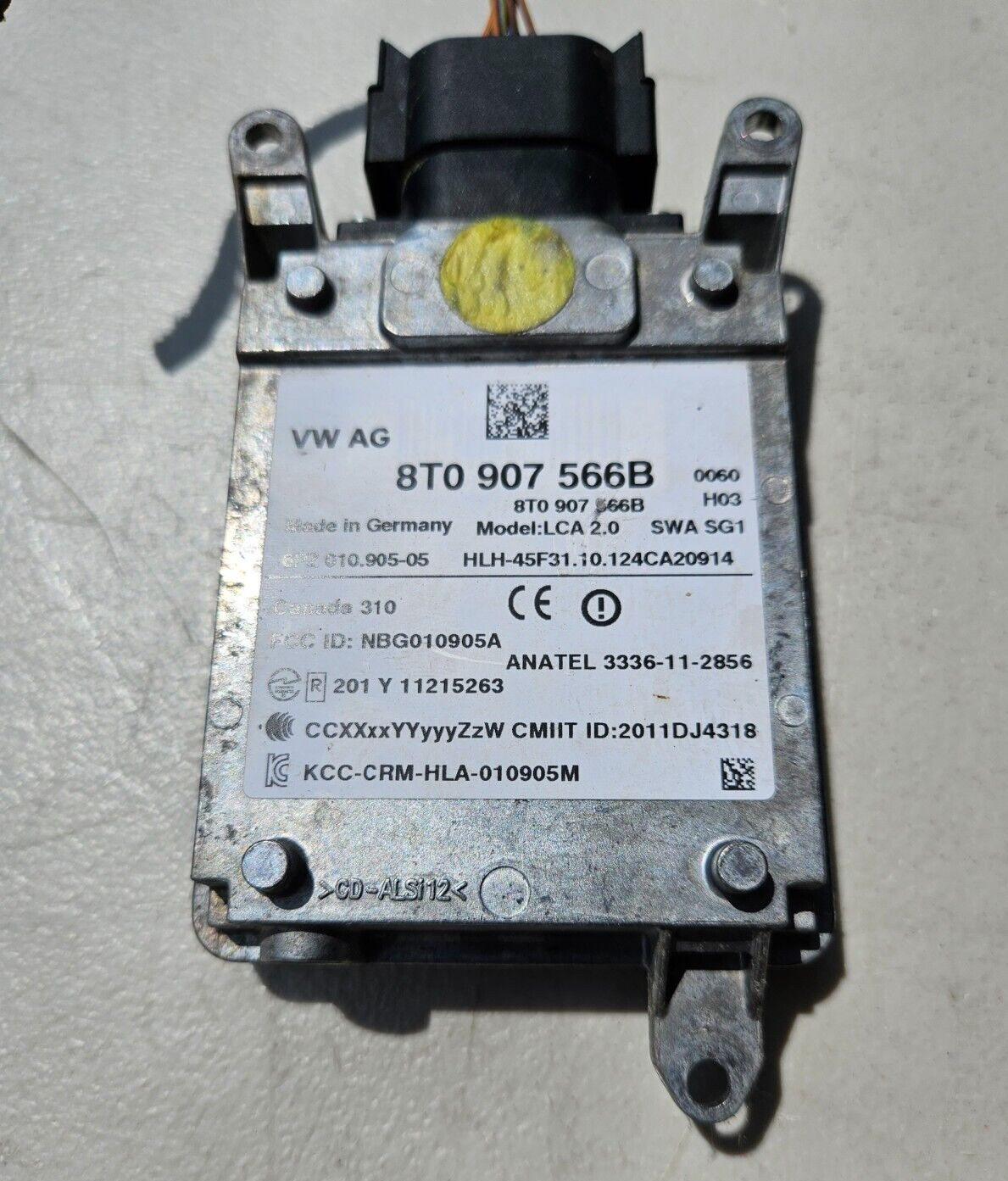 2015-2018 PORSCHE 2012-2017 AUDI REAR LEFT BLIND SPOT RADAR SENSOR MODULE OEM