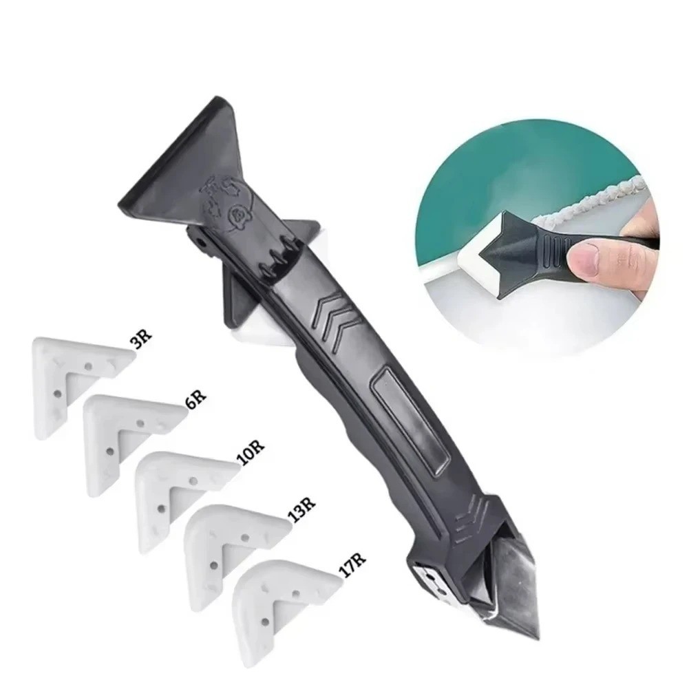 5 in 1 Caulking Tool Set Sealant Remover Grout Scraper Silicone Finishing Kit