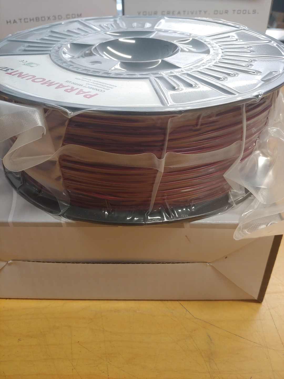 Paramount 3D ABS Maroon 1.75mm 1kg Filament [IRRL3011_1815A]