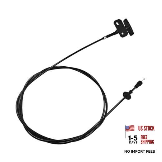 Hood Release Cable with Pull Handle, Replacement for No.14039963 for Black