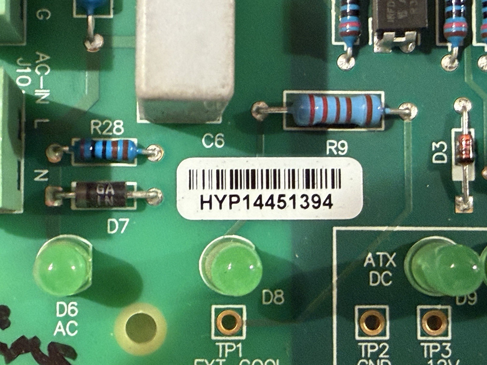 HYPERTHERM EDGE PRO POWER DISTRIBUTION BOARD HYP14451394