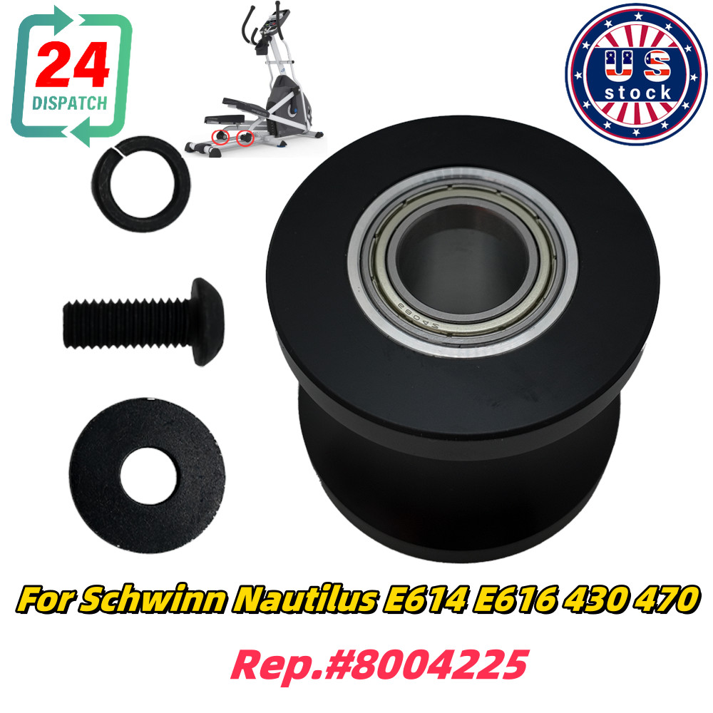 Elliptical Wheel Roller 1SET For Schwinn Nautilus E616 E614 430 470 #8004225