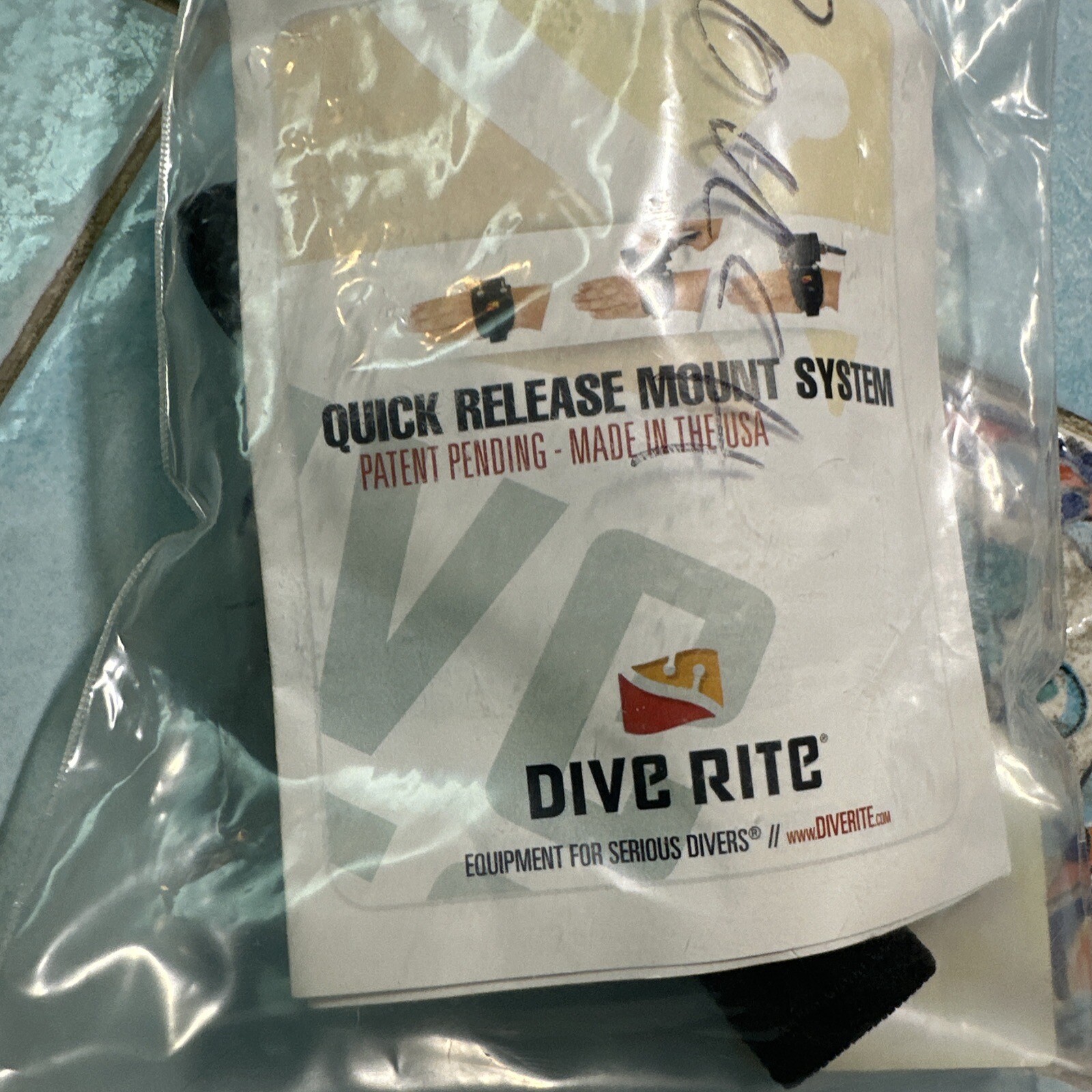 Dive Rite - Soft Handmount With QRM New Ships Free