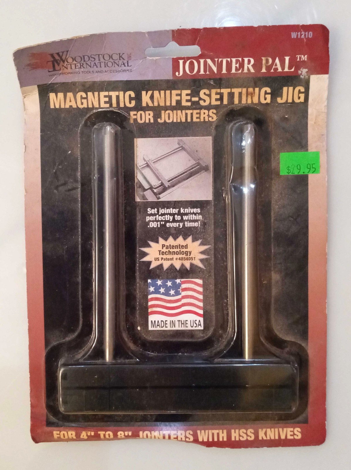 Woodstock International Jointer Pal W1210 Jointer Knife Setting Jig New in Box