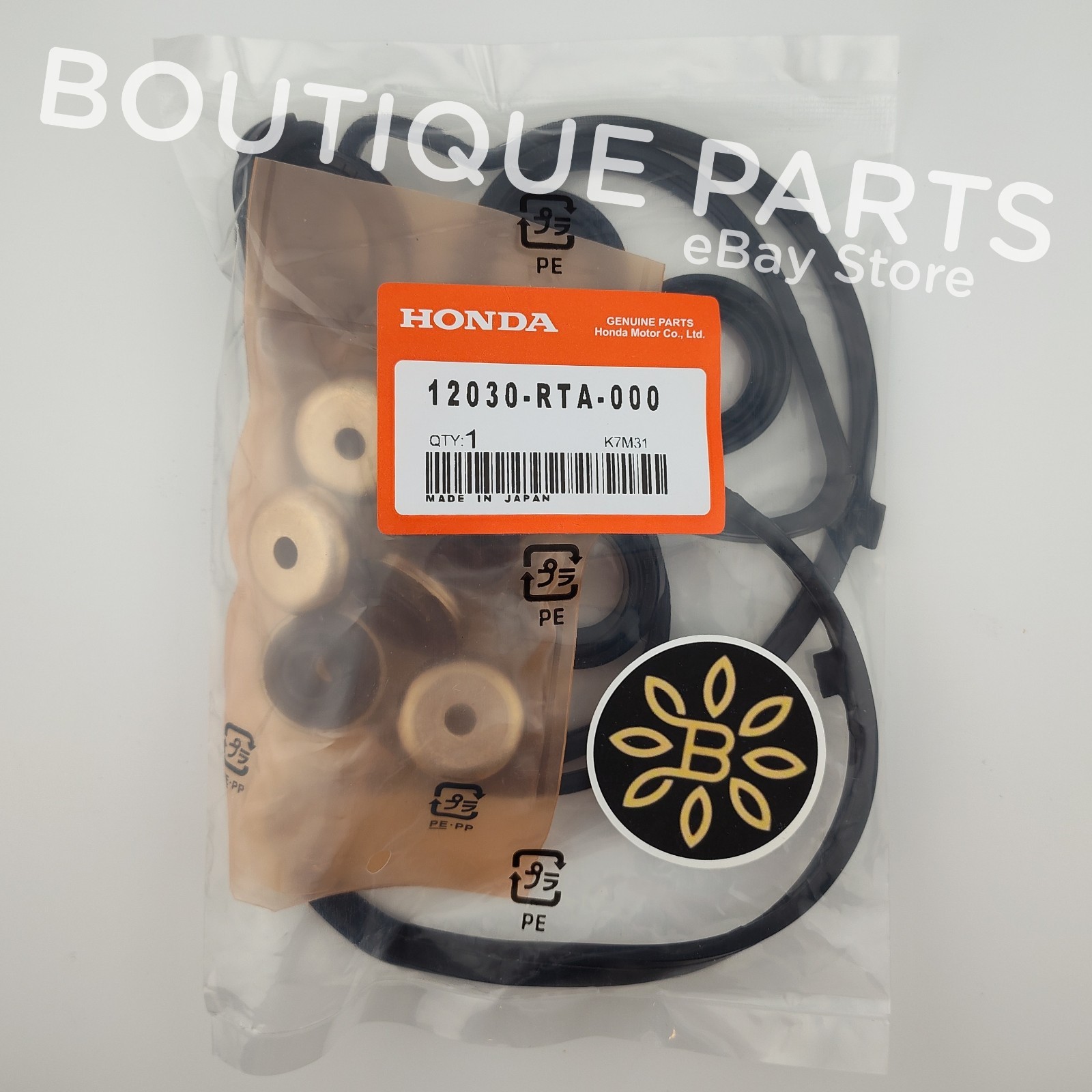 OEM Genuine for Honda Acura Valve Cover Gasket Set FULL KIT 12030-RTA-000 JAPAN