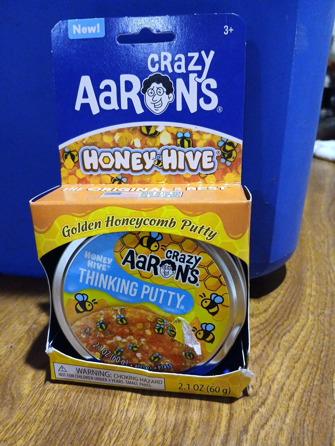 New Crazy Aarons Golden Honeycomb Putty Honey Hive 2.1 Oz