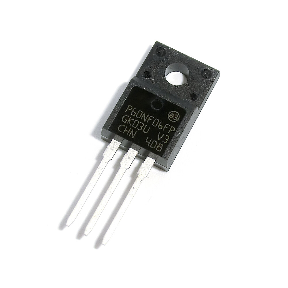10PCS P60NF06FP STP60NF06FP N-CHANNEL 60V 16A POWER MOSFET TO220F